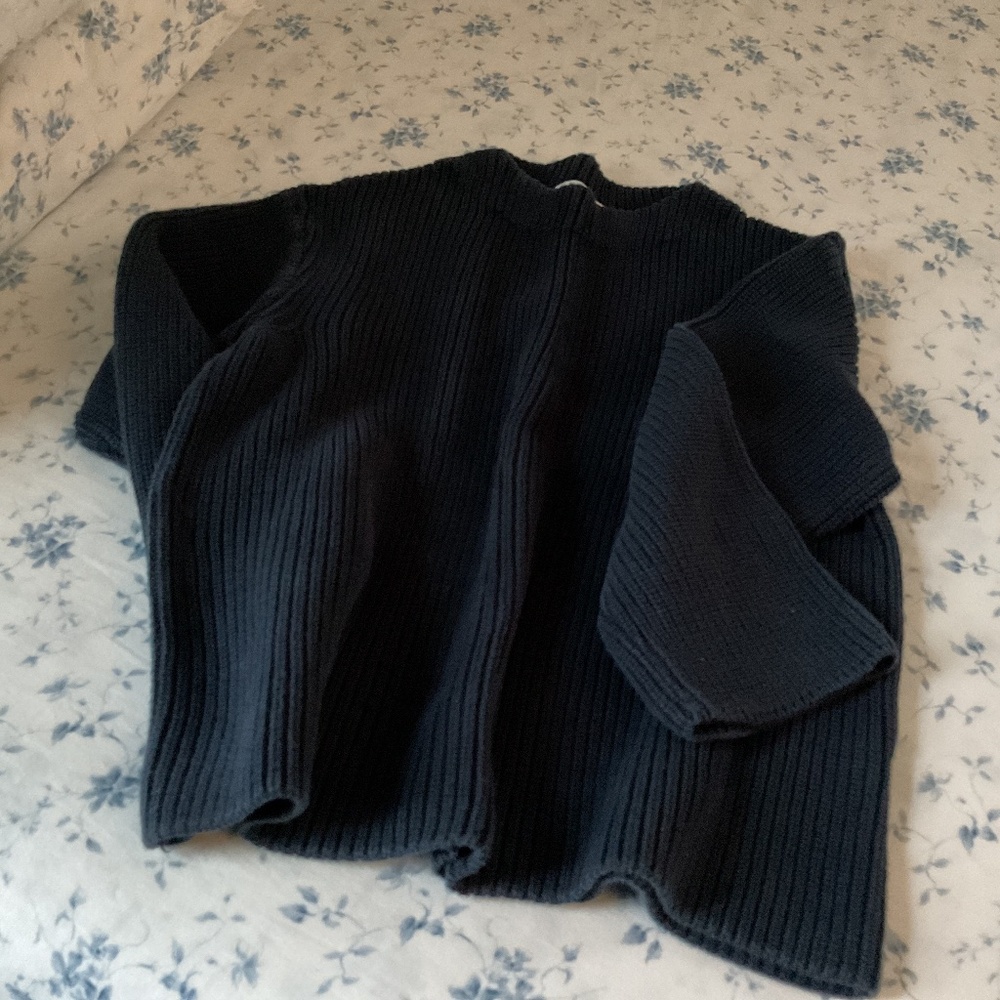 GUC Norse Projects Women’s Navy Cotton Sweater